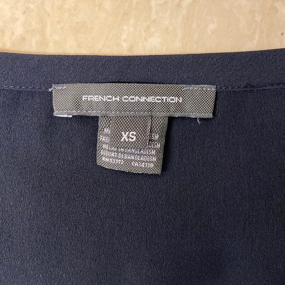 French Connection Padded Shoulder Top, XS - Picture 6 of 6